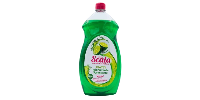 SCALA PIATTI LIMONE 1,25 l Prostředek na ruční mytí nádobí                                                                                                                                                                                                